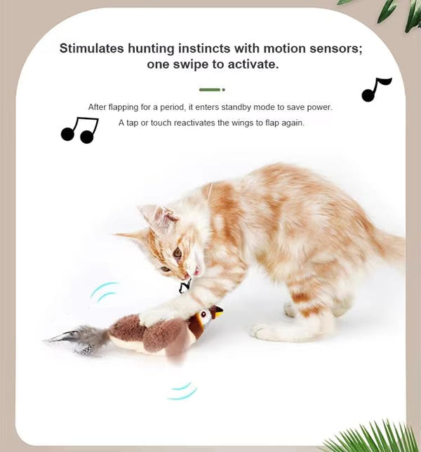 Pickerry™ Flappy Bird Interactive Cat Toy