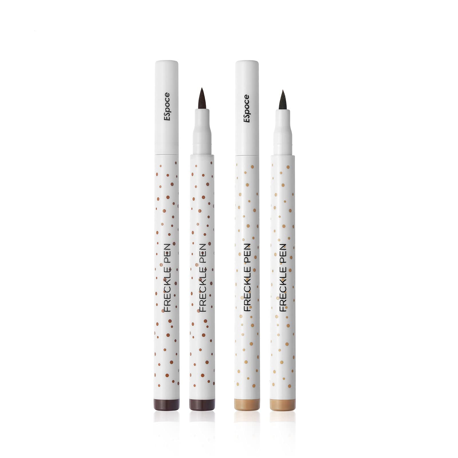 Freckle Pen 2 Colors - Dark Brown and Light Brown Set
