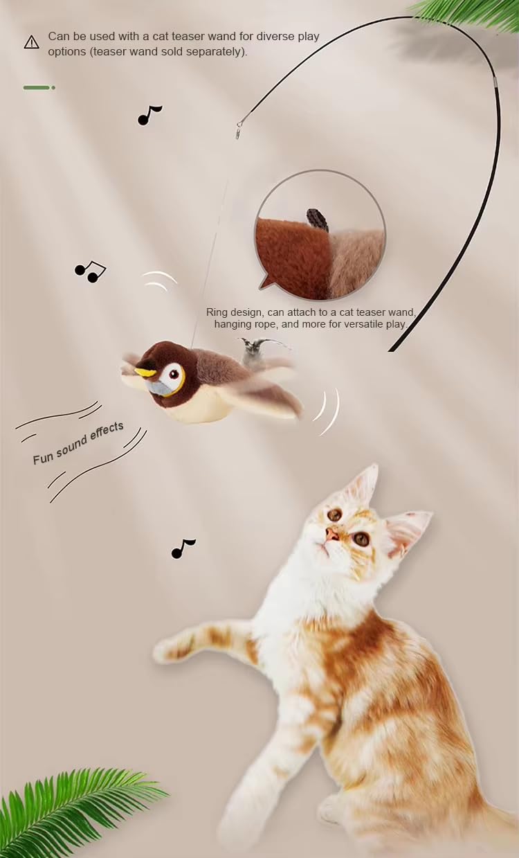 Pickerry™ Flappy Bird Interactive Cat Toy