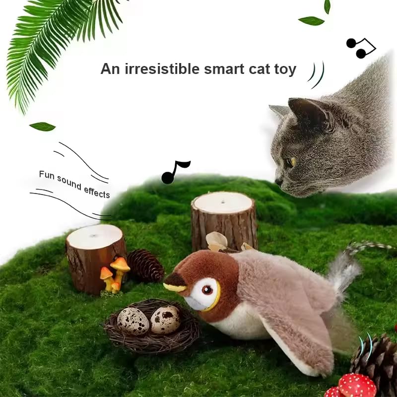 Pickerry™ Flappy Bird Interactive Cat Toy