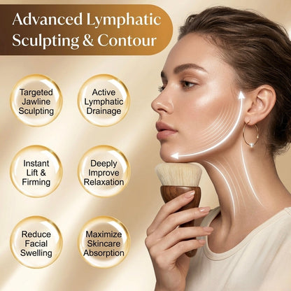 Lymphatic Contour Face Brush Detail